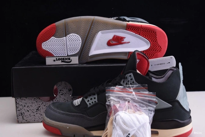 Bmlin Jordan Off 4 x Bred CV9388-001 Retro Air White 0715